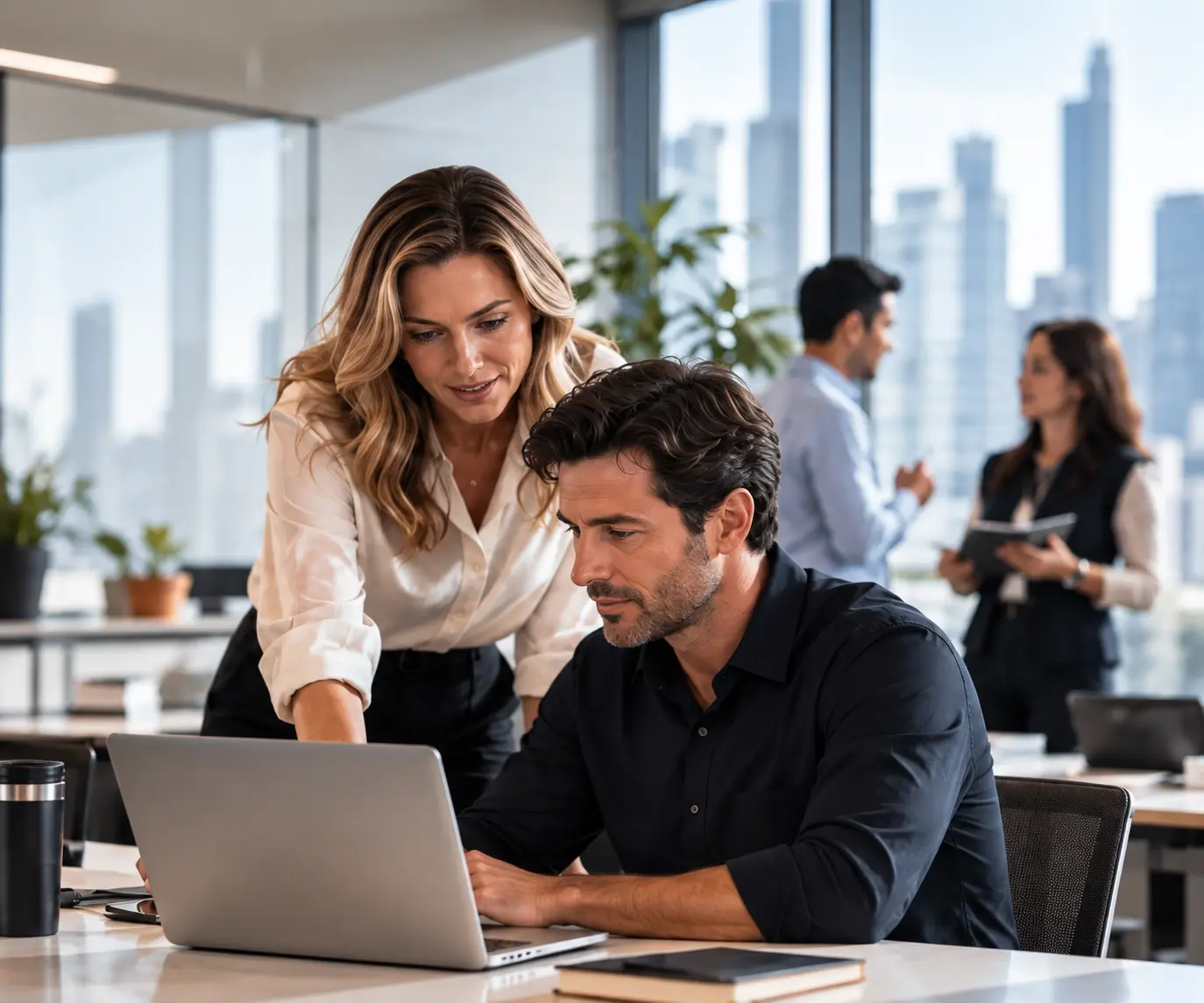 Collaborative Work in a Modern Office