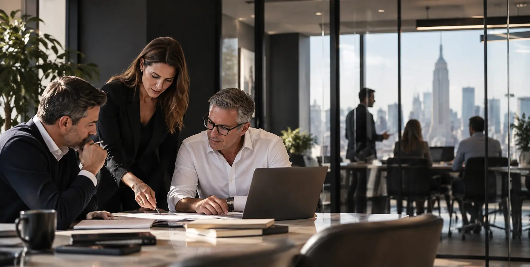 Strategic Collaboration in a Modern Office